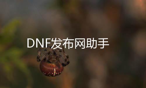 DNF发布网助手