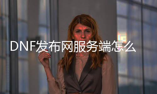 DNF发布网服务端怎么运行
