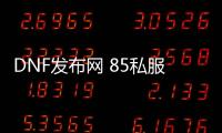 DNF发布网 85私服（DNF发布网85a）